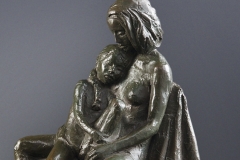 Mother and Child IV 13" x 7" x 10"